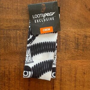 Loot Crate Twilight Zone Crew Socks